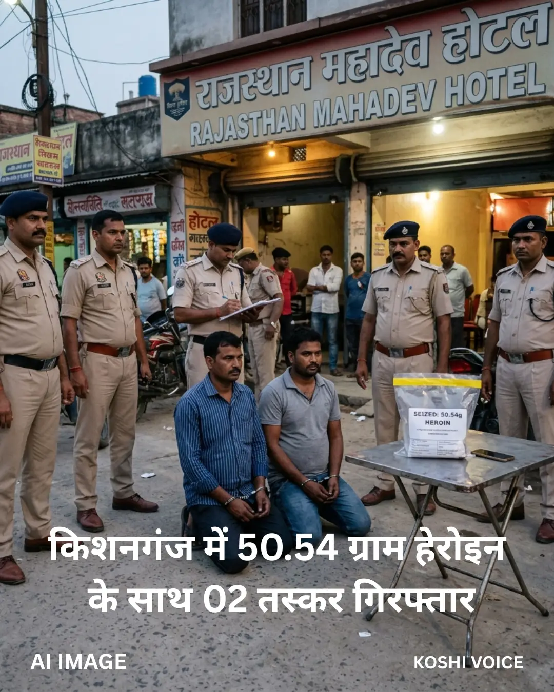 ब्रेकिंग न्यूज़ – बिहार पुलिस की कार्रवाई