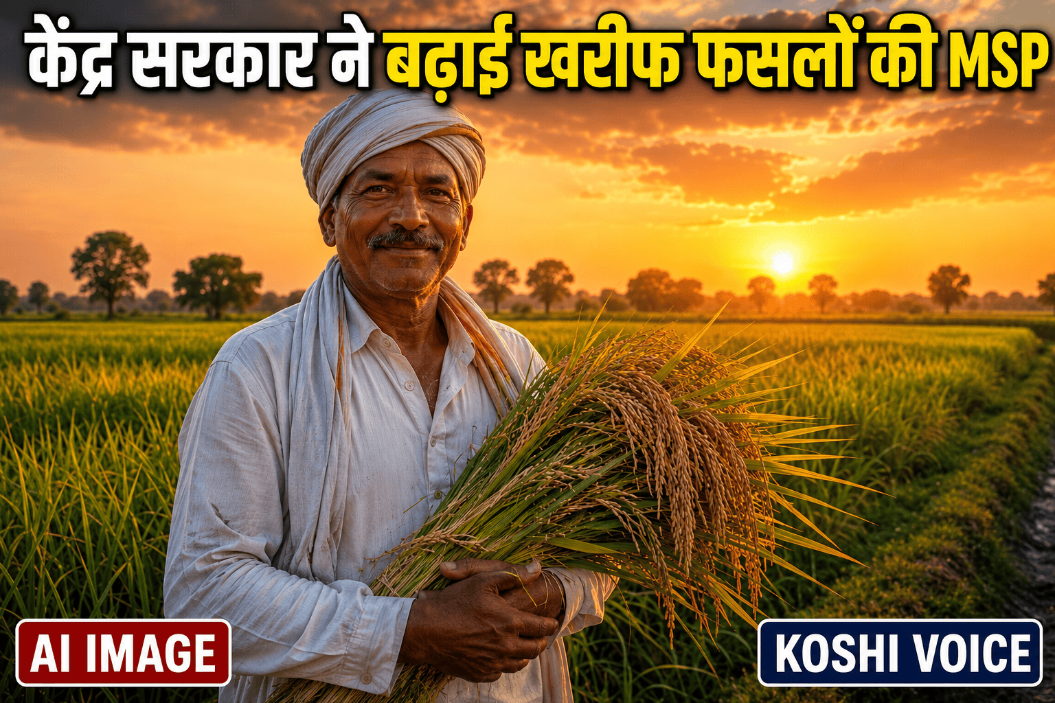 Kharif Crop MSP List: केंद्र सरकार ने बढ़ाई खरीफ फसलों की MSP; जानें धान, मक्का, अरहर और कपास के नए रेट