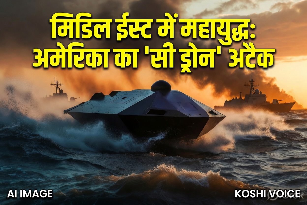 मिडिल ईस्ट वॉर में गेमचेंजर बने अमेरिकी ‘सी ड्रोन्स’, ईरान के खिलाफ महायुद्ध में घातक तकनीक का हुआ पहला ऐतिहासिक इस्तेमाल