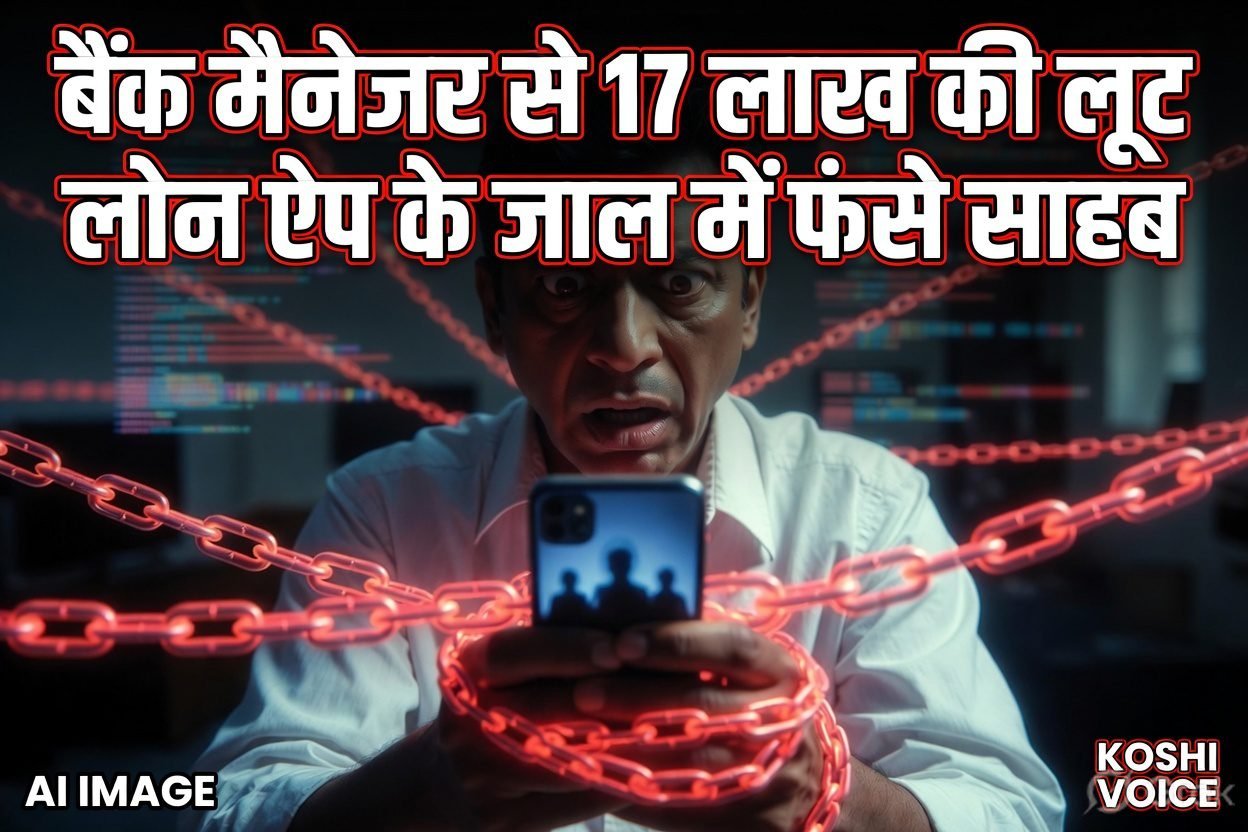 लोन ऐप का खूनी जाल! मुंबई में बैंक मैनेजर से 17 लाख की वसूली, न्यूड फोटो वायरल करने की धमकी देकर ऐंठे पैसे