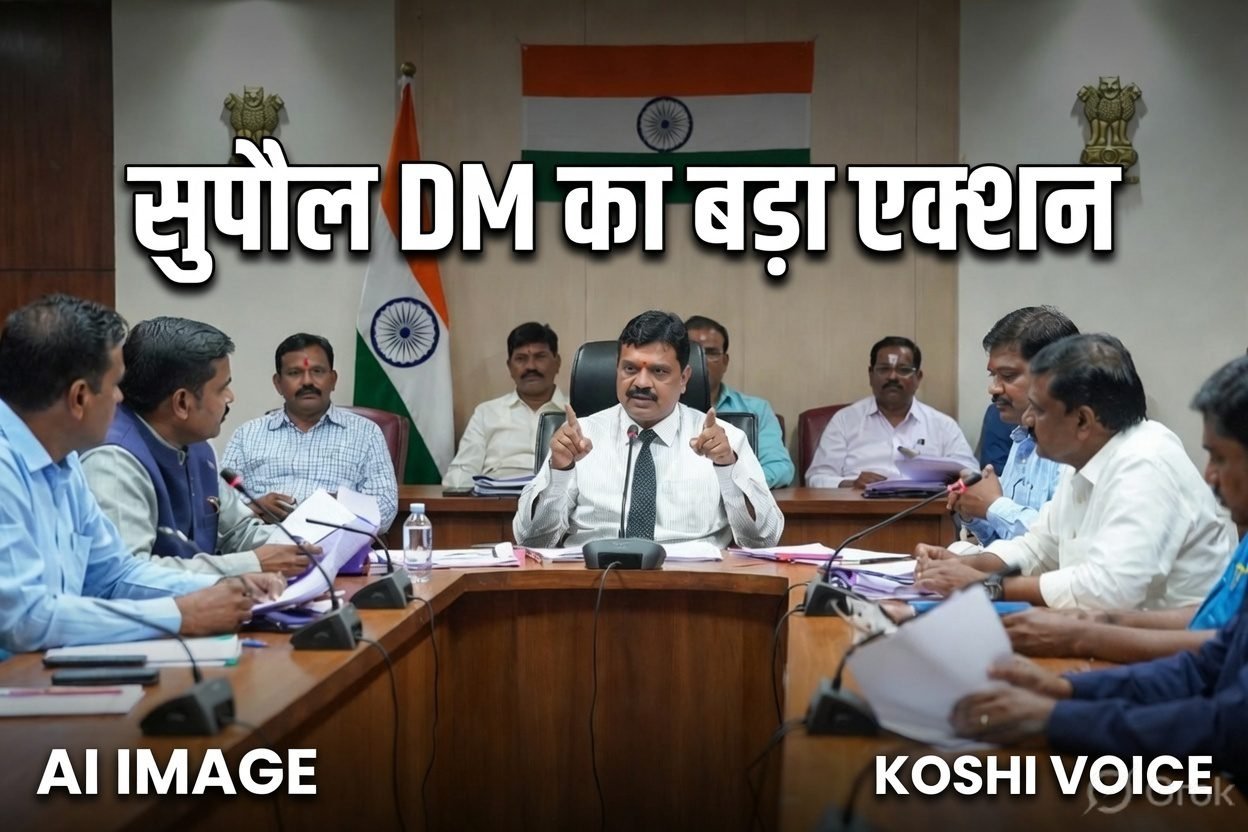 सुपौल के DM का कड़ा निर्देश: जनता की शिकायतों के निपटारे में ढिलाई बर्दाश्त नहीं, तय समय सीमा में करें समाधान