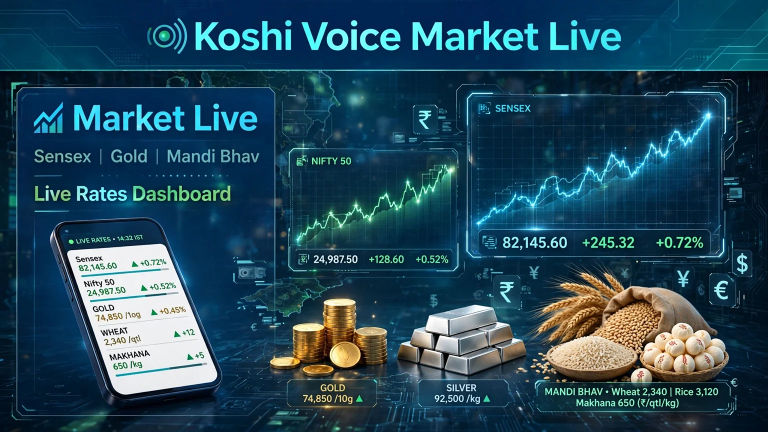 Market Live Dashboard
