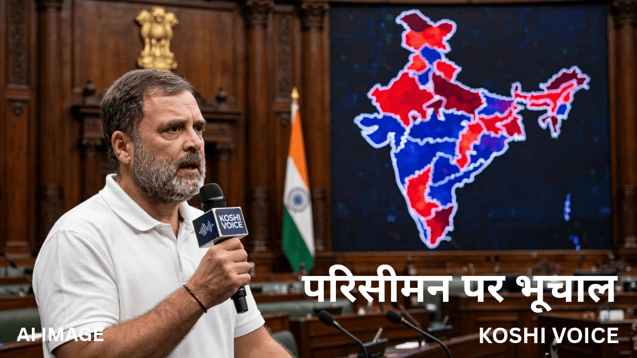 परिसीमन पर सियासत तेज: राहुल गांधी ने बीजेपी पर किया एंटी-नेशनल एक्ट का आरोप, परिसीमन को बताया पावर ग्रैब