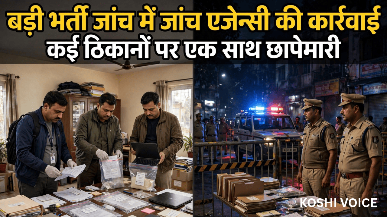 JPSC भर्ती घोटाला: CID की 20 ठिकानों पर छापेमारी, ओएमआर जब्त
