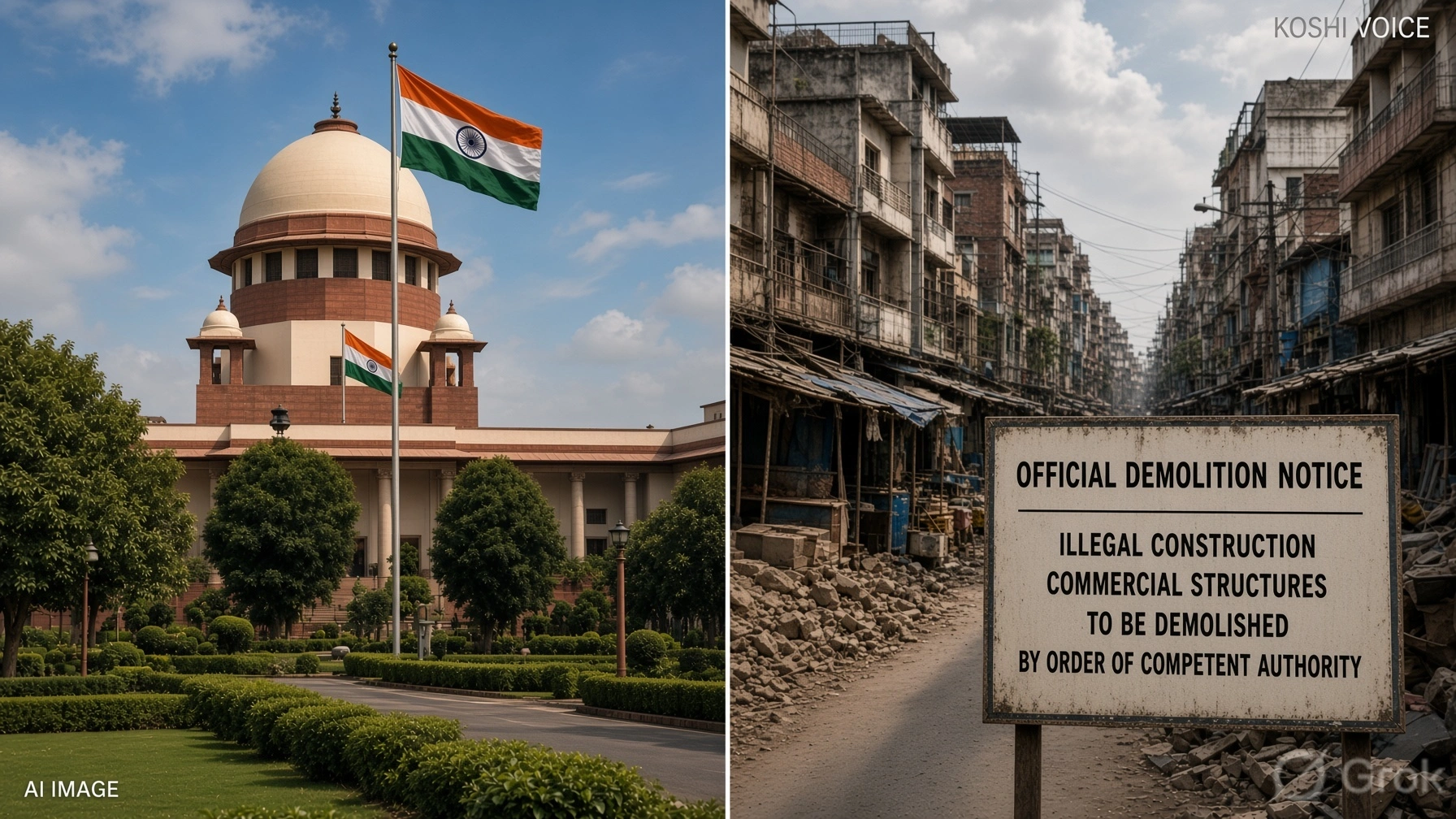 सुप्रीम कोर्ट का सख्त फैसला, रिहायशी इलाकों में कमर्शियल काम बैन