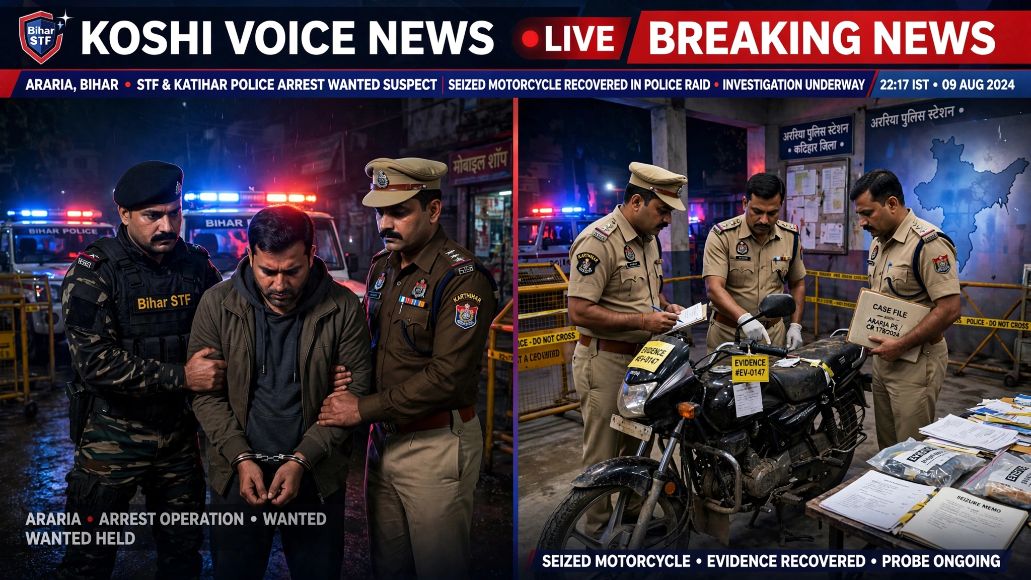 koshi voice news breaking arrest