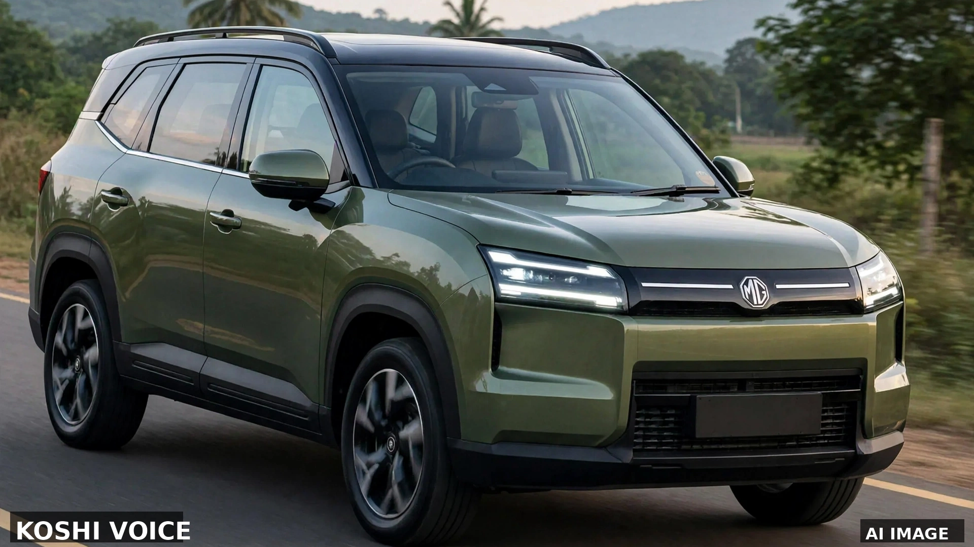 MG Hector Tomahawk EV 26 अगस्त को लॉन्च, बिना कैमोफ्लेज स्पॉट, 7-सीटर और 530km रेंज