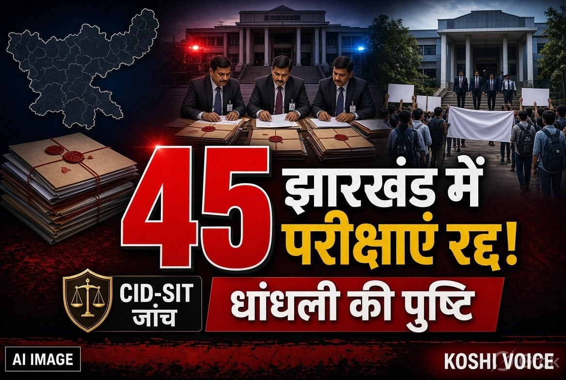 झारखंड सरकार का बड़ा फैसला: CID-SIT जांच में धांधली की पुष्टि के बाद 45 प्रतियोगी परीक्षाएं रद्द